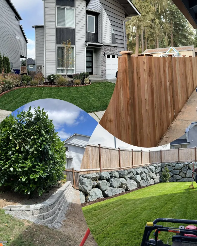 Expert yard maintenance for residential properties in Everett, WA by The Eagle Landscaping and Construction
