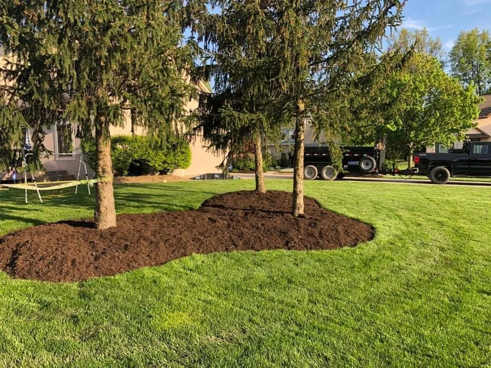 Custom garden landscaping in Delaware, OH by The EH Group