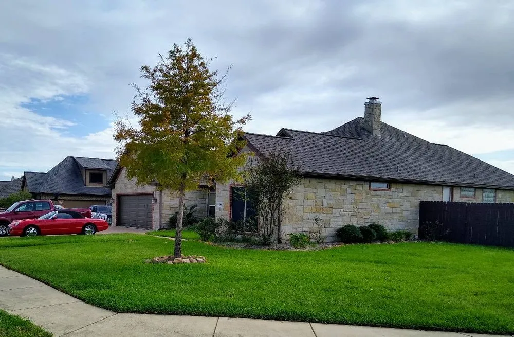 Professional lawn mowing service in College Station, TX by The Fertilizer Guy