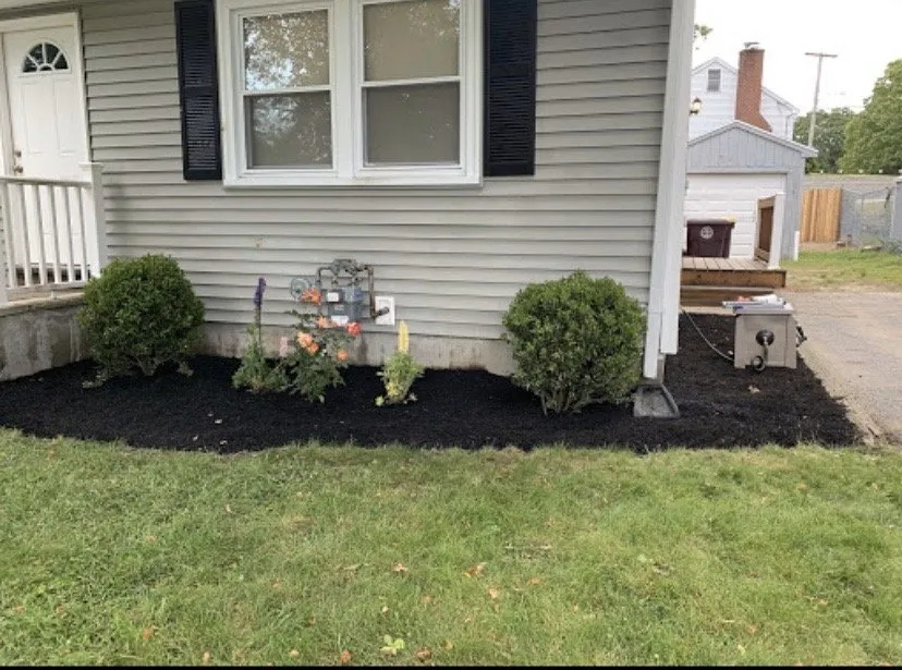 Professional landscape installation for homes in West Roxbury, MA by The Finest Landscaping