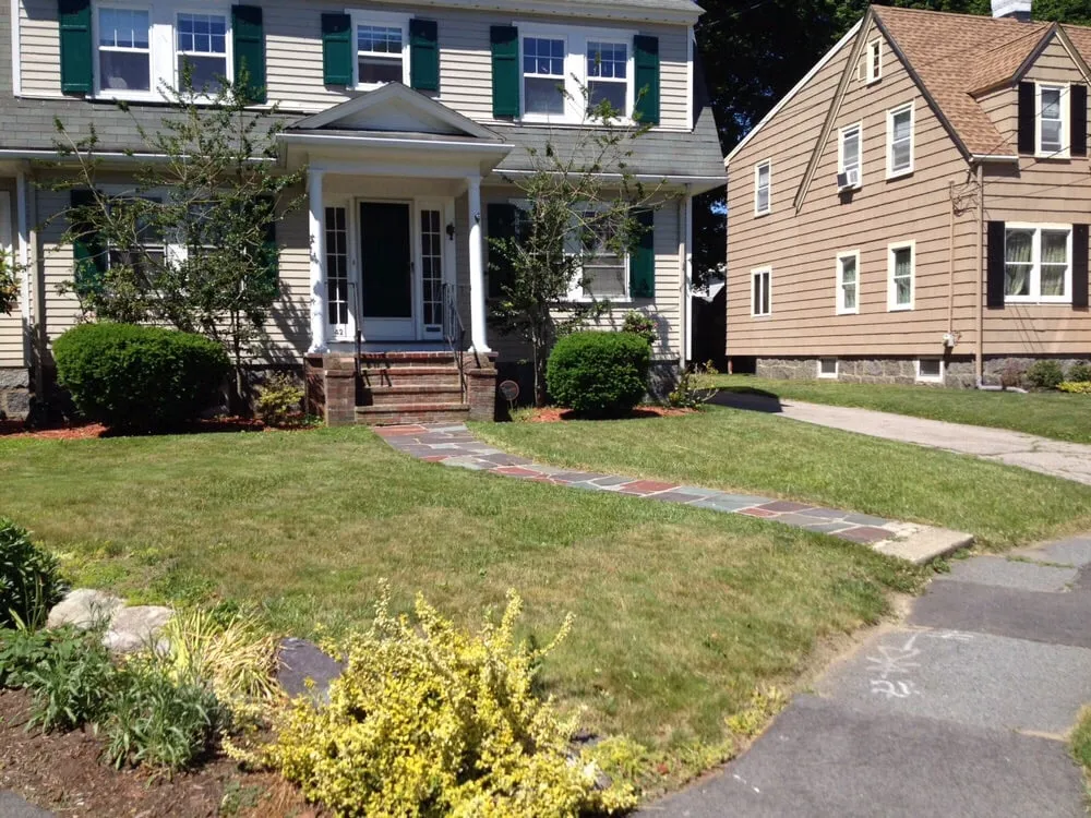 Local landscape installation in West Roxbury, MA - The Finest Landscaping