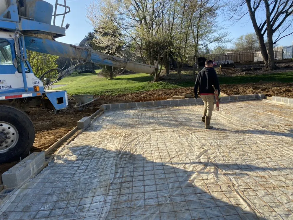 Custom landscape design in Morristown, NJ by The Friends Company