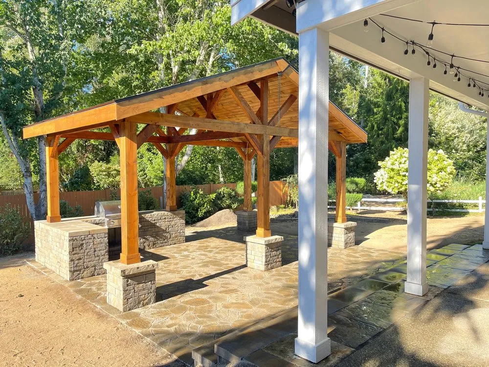 Custom landscape installation for outdoor upgrades across Monroe, WA - The Garden Guy