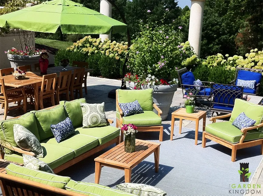 Custom garden landscaping near you in Glen Carbon, IL by The Garden Kingdom