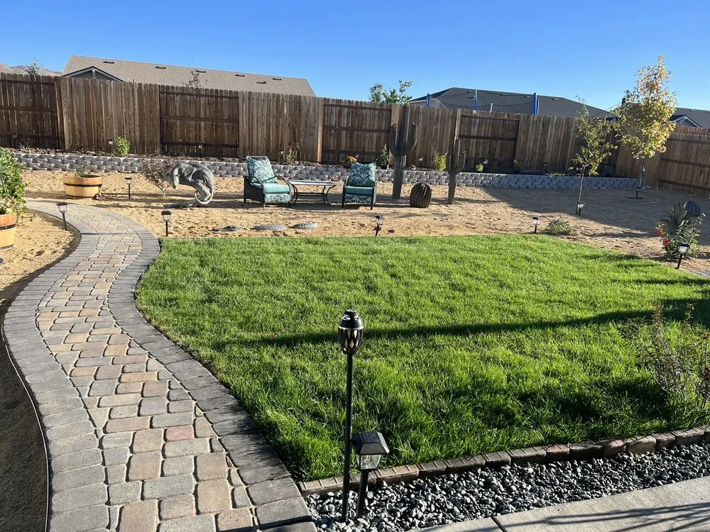 Trusted lawn mowing service for homes in Sparks, NV by The Garden of Eden