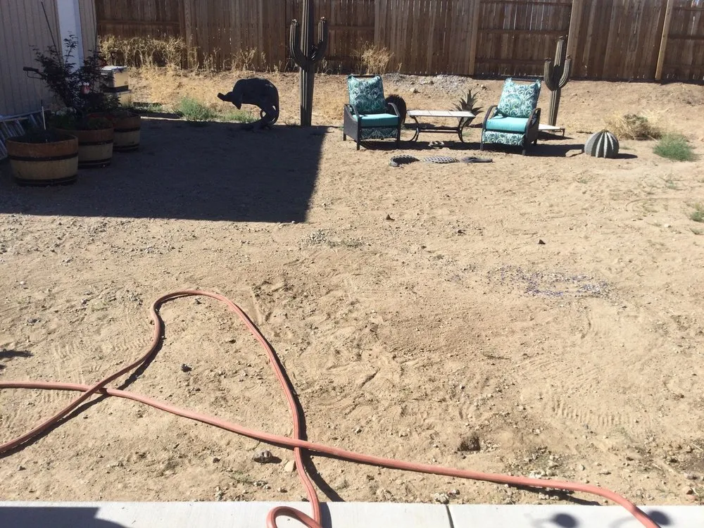 Professional yard maintenance with custom design in Sparks, NV by The Garden of Eden