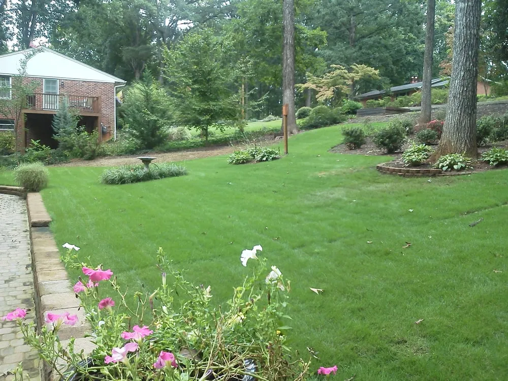 Top-rated garden landscaping with custom design in Easley, SC by The Gardener