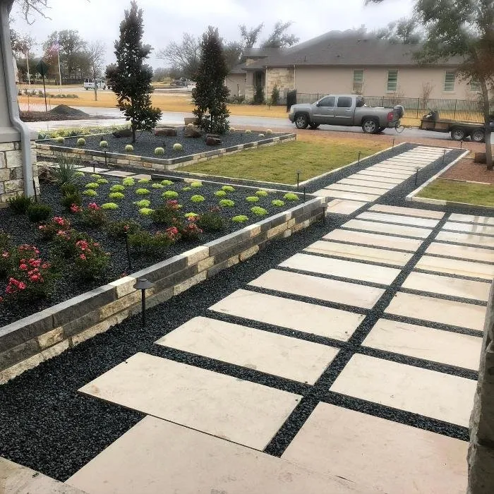 Top-rated outdoor landscaping in Georgetown, TX by The Gardener