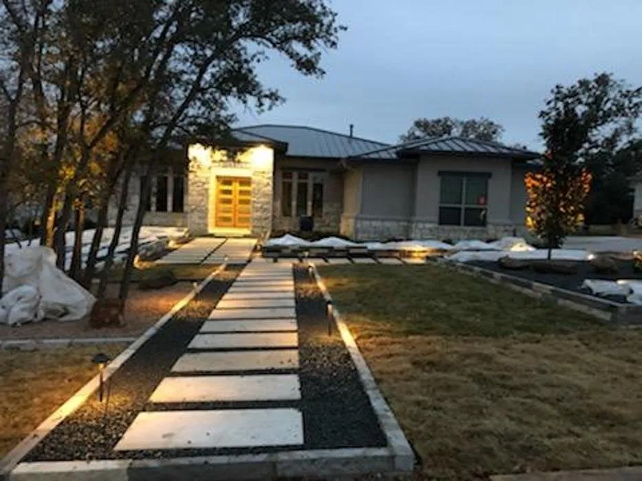 Custom landscape design for residential properties across Georgetown, TX - The Gardener