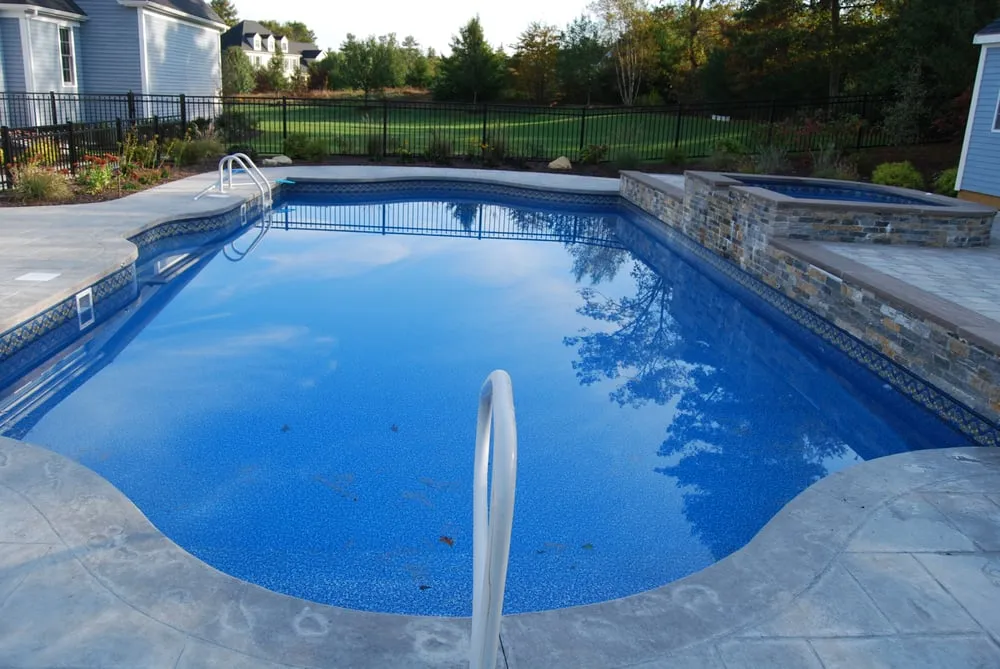 Custom landscape installation in Kingston, MA - The Gardeners