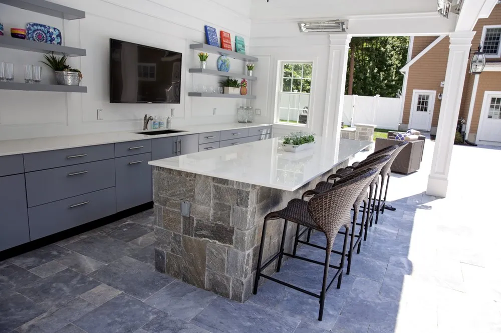 Reliable lawn mowing service in Kingston, MA by The Gardeners