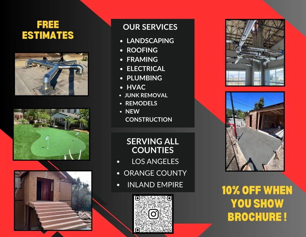 Trusted outdoor landscaping in Long Beach, CA - The General Contractors