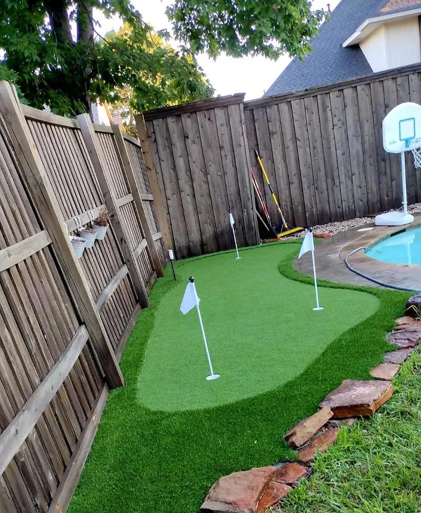 Local landscape design in Saginaw, TX by The Good Shepherd’s Turf