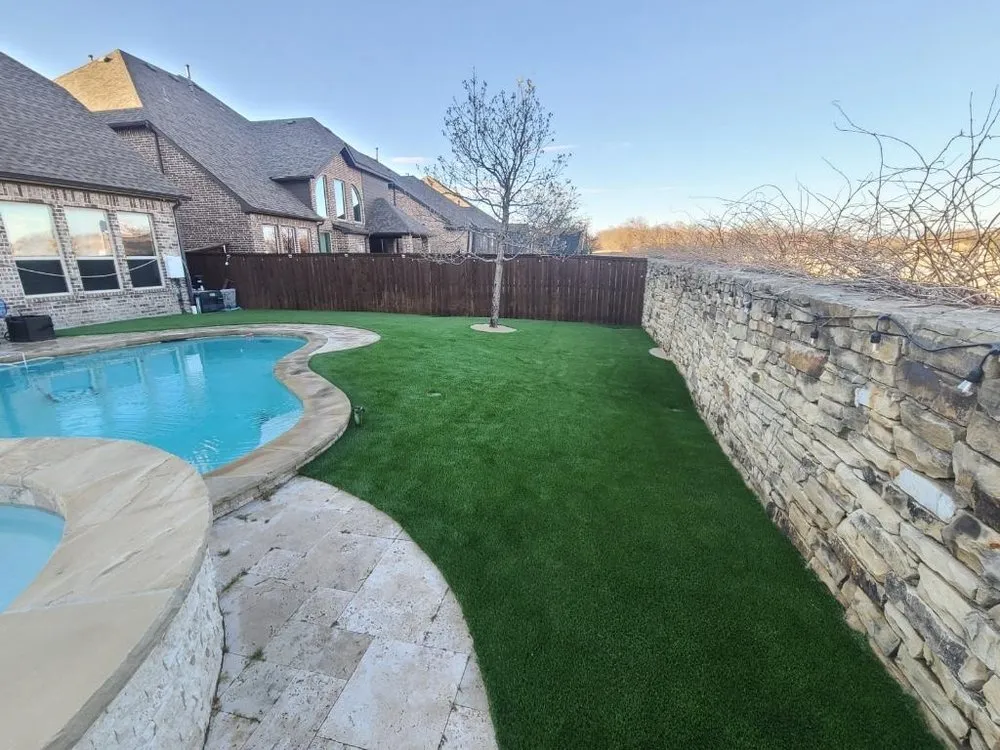 Trusted landscape installation for homes across Saginaw, TX - The Good Shepherd’s Turf