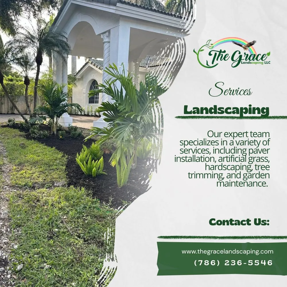 Trusted residential landscaping for beautiful yards in Homestead, FL by The Grace Landscaping