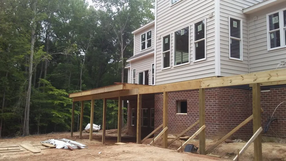 Affordable landscape design with custom design in Seaford, VA by The Grading Company