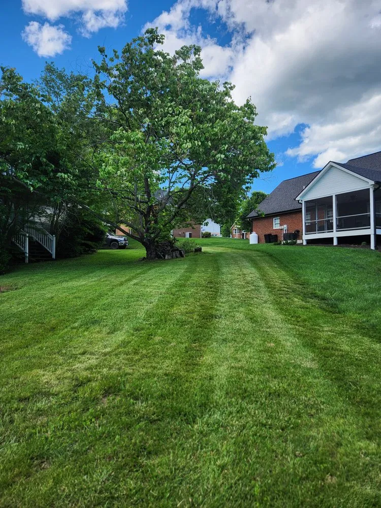 Custom lawn mowing service in Kingsport, TN by The Grass Cop