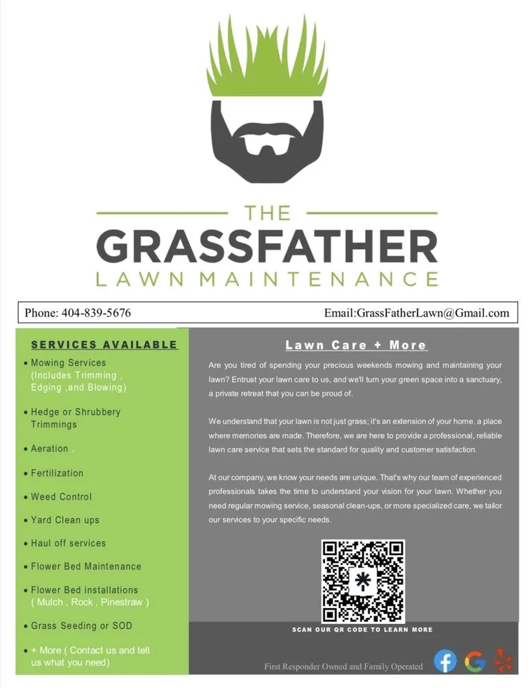 Local residential landscaping for residential properties across Carrollton, GA - The Grass Father Lawn Maintenance