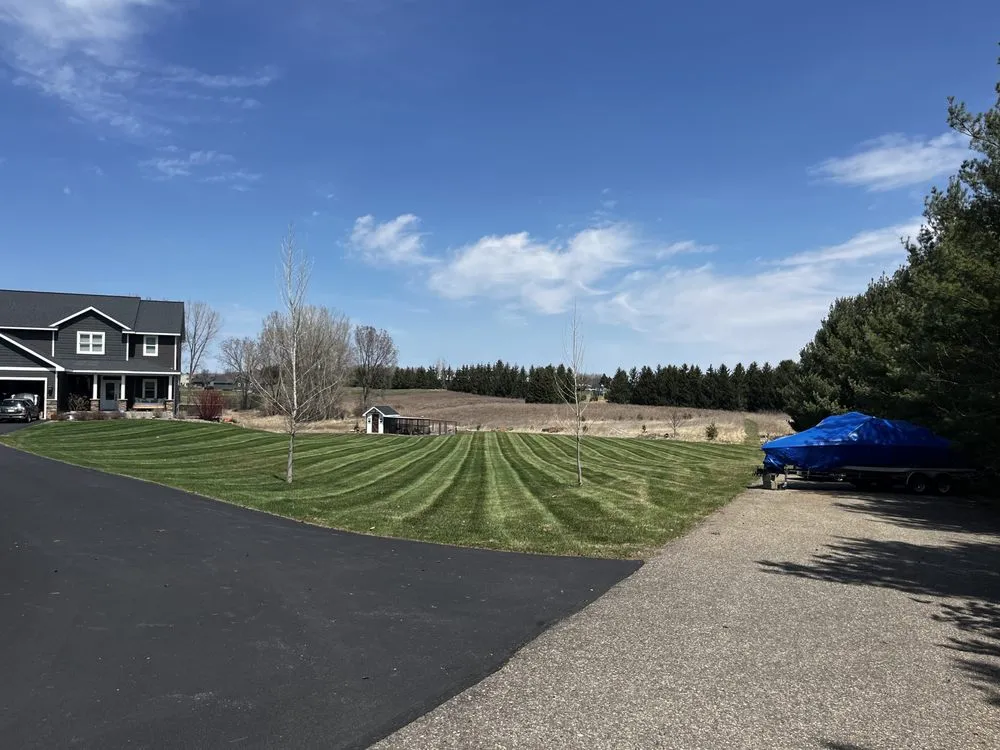 Expert garden landscaping for year-round maintenance in New Richmond, WI by The Grass Guys