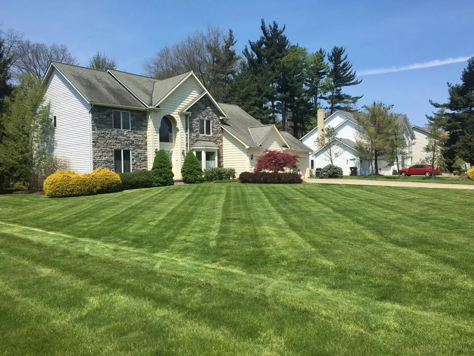 Top-rated residential landscaping with custom design in Twinsburg, OH by The Grass Guys