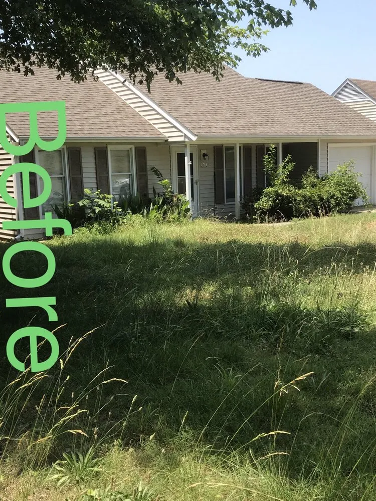 Top-rated garden landscaping for residential properties in Mebane, NC by The Grass Is Greener Landscaping