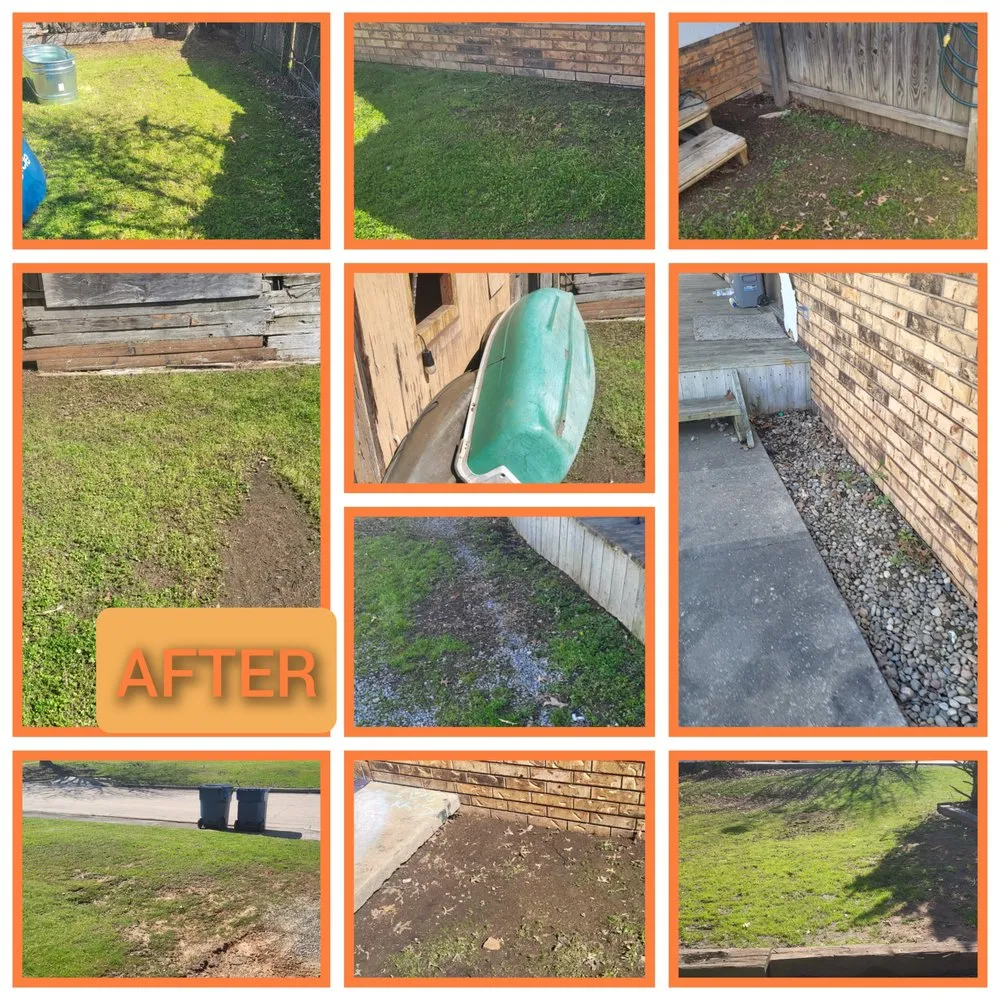 Affordable outdoor landscaping in McAlester, OK by The Grass Ninja