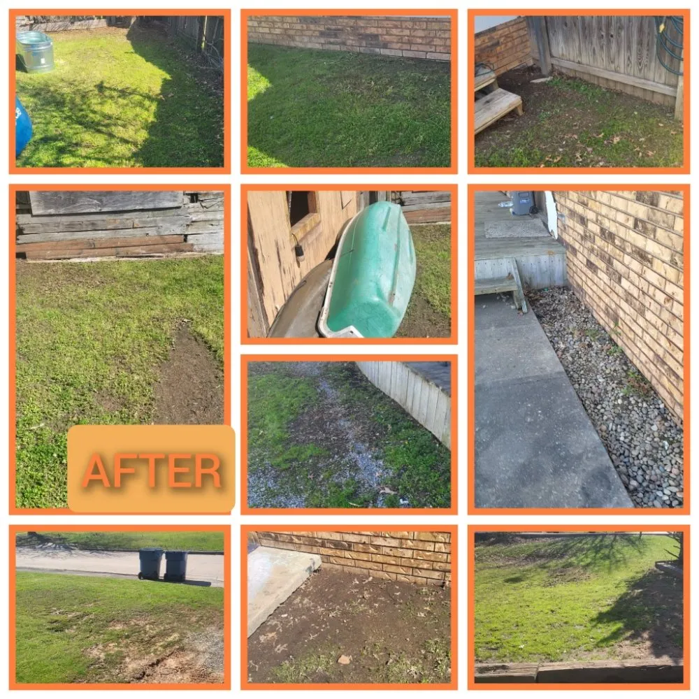 Professional garden landscaping for residential properties across McAlester, OK - The Grass Ninja