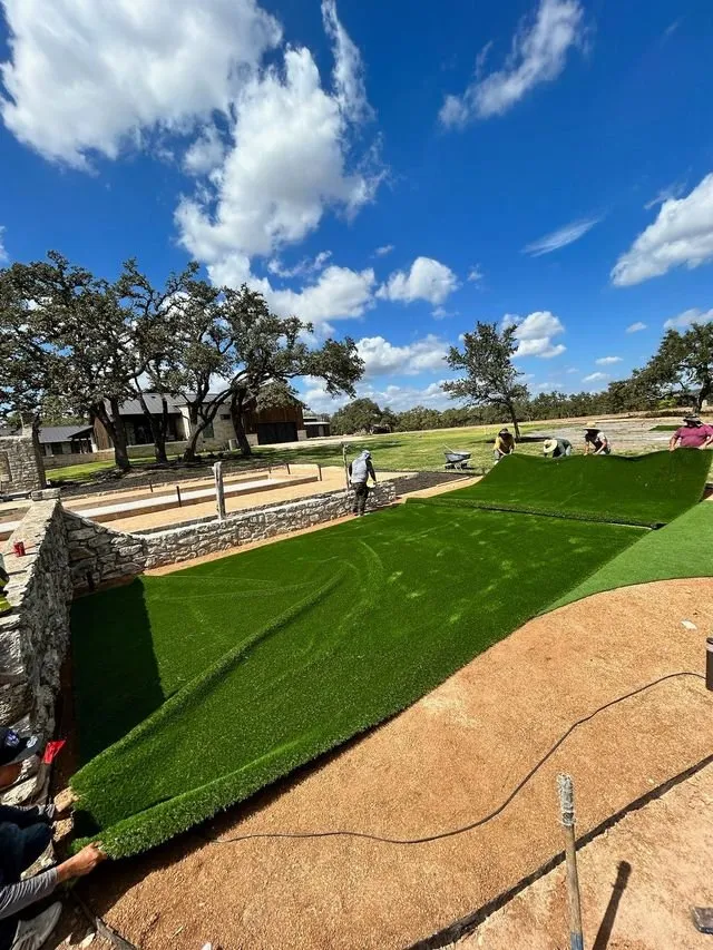 Custom outdoor landscaping experts serving Leander, TX - The Grass Patch