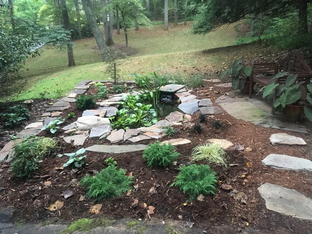 Reliable residential landscaping with custom design in Charlottesville, VA by The Great Outdoors