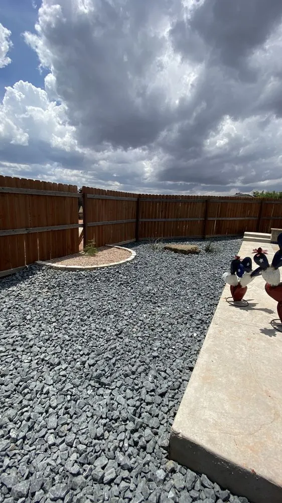 Professional yard maintenance for residential properties across San Angelo, TX - The Great View Landscaping