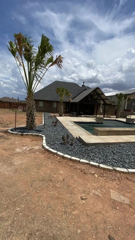 Professional landscaping services for residential properties across San Angelo, TX - The Great View Landscaping