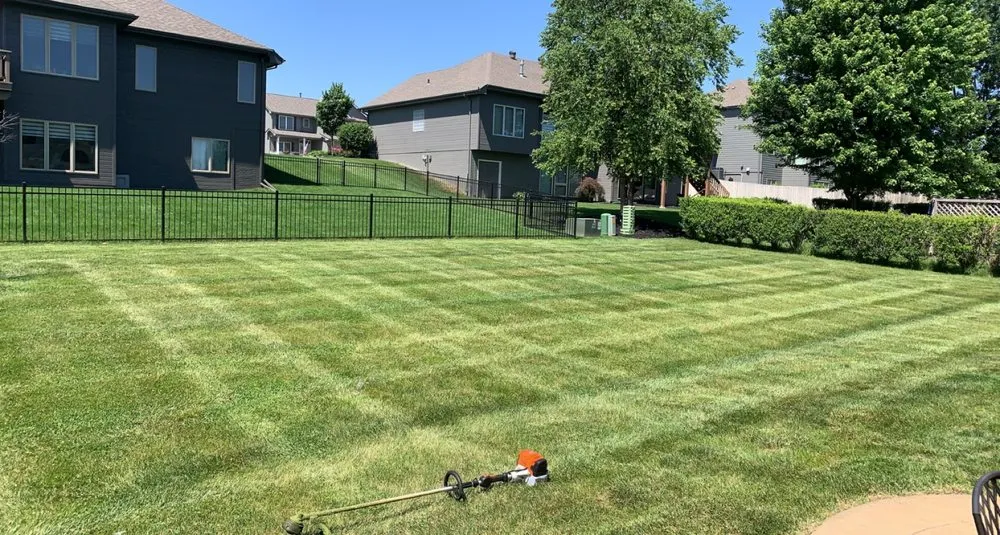 Reliable garden landscaping for homes in Omaha, NE by The Green Barber Lawn Service