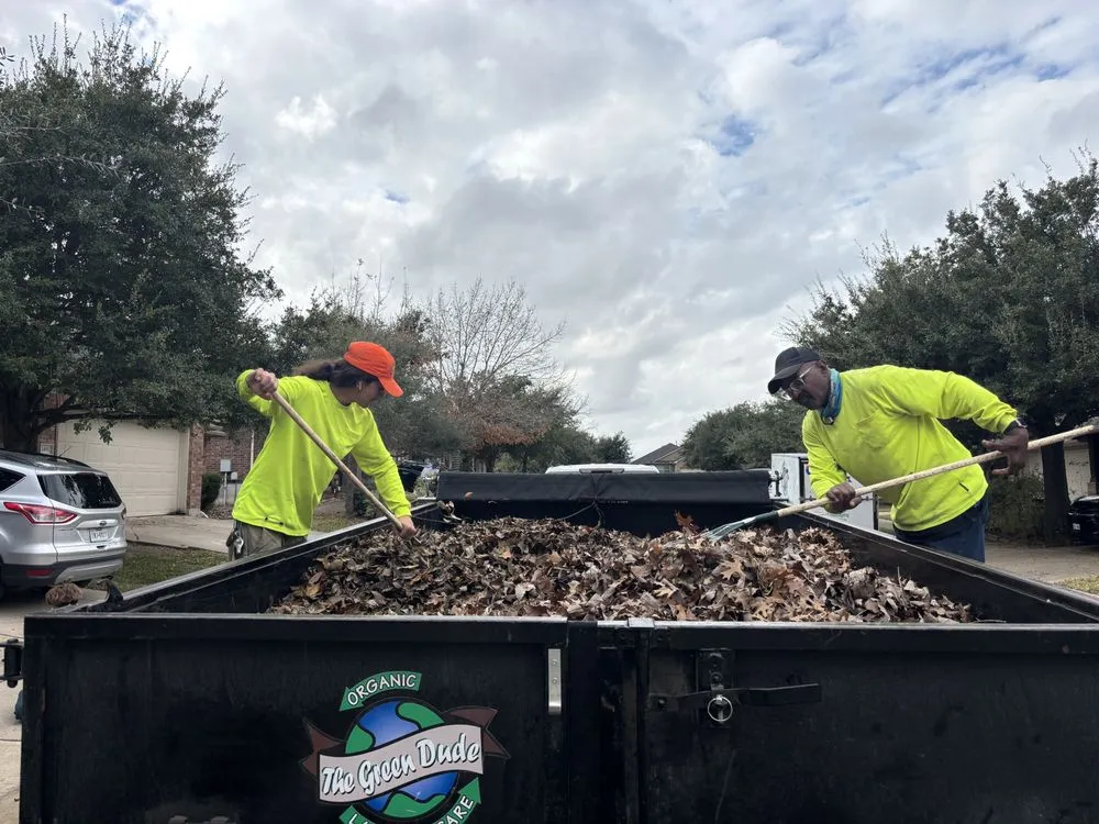 Local landscaping services in Kyle, TX by The Green Dude Organic Lawn Care