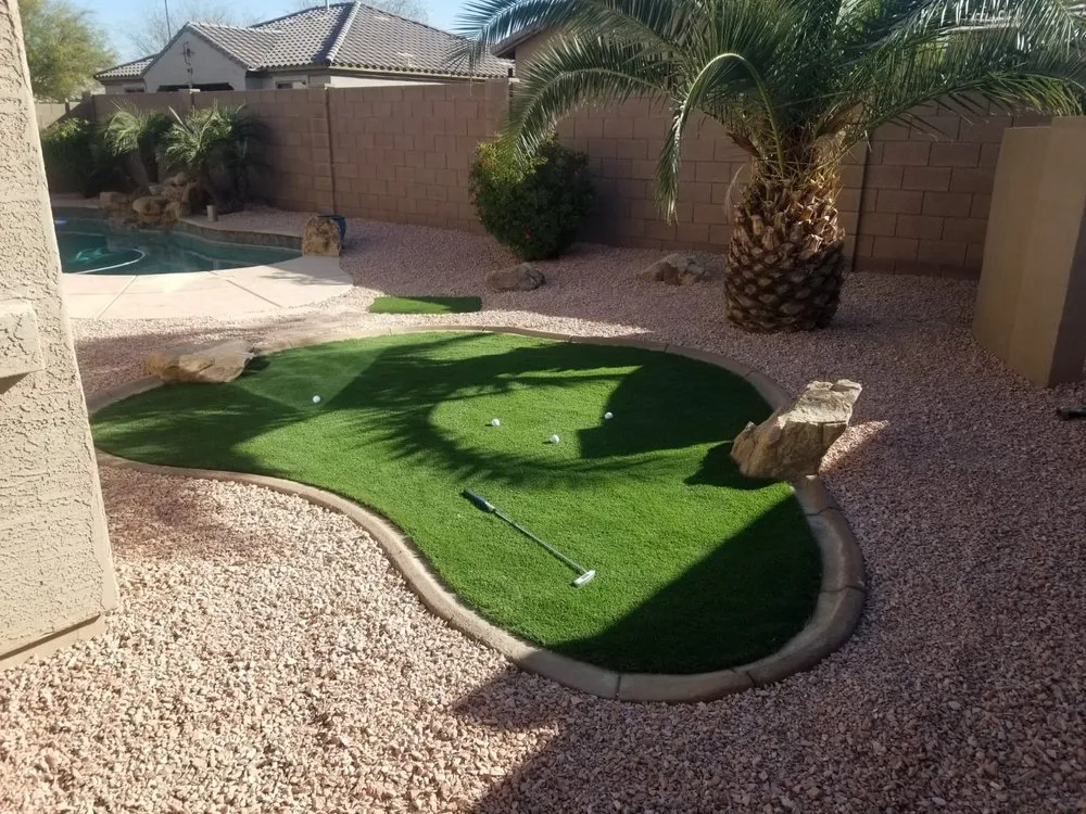 Professional garden landscaping experts serving Goodyear, AZ - The Green Garden yard Services