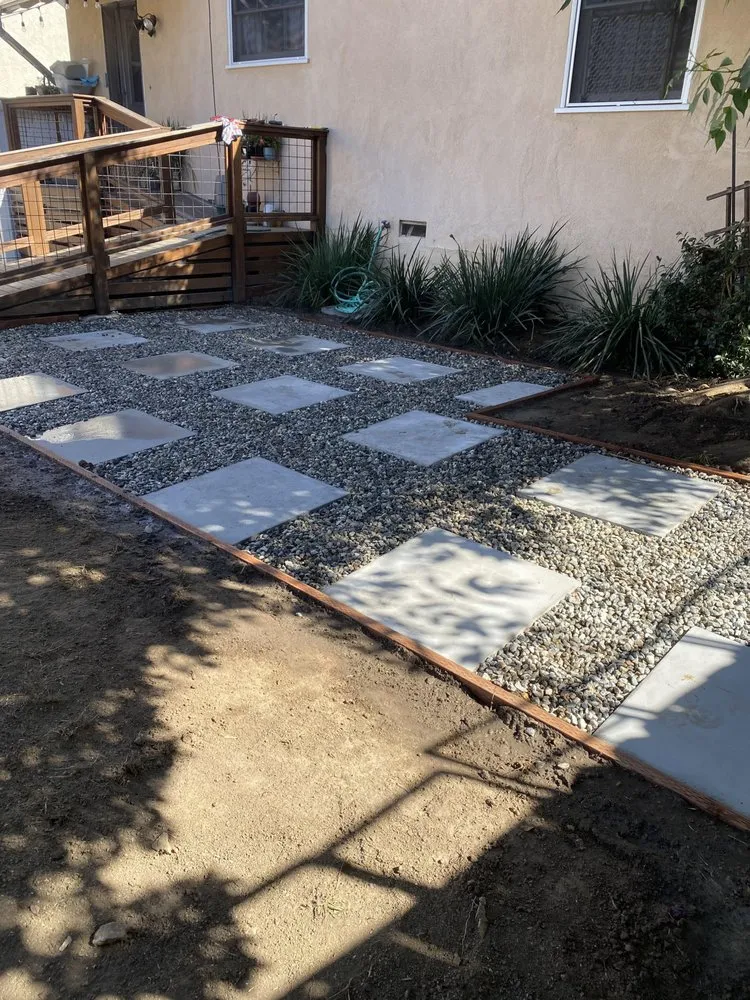Professional landscape installation in Sherman Oaks, CA - The Green Gardeners