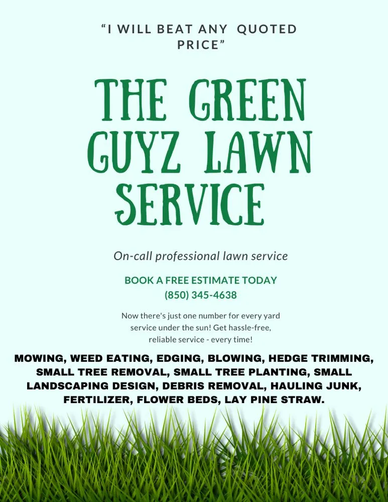 Top-rated garden landscaping in Tallahassee, FL - The Green Guyz Lawn Service