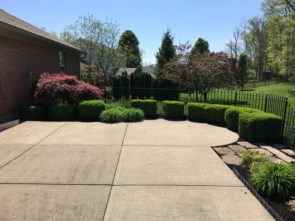 Custom garden landscaping for residential properties across Independence, KY - The Green Man Lawn & Landscaping