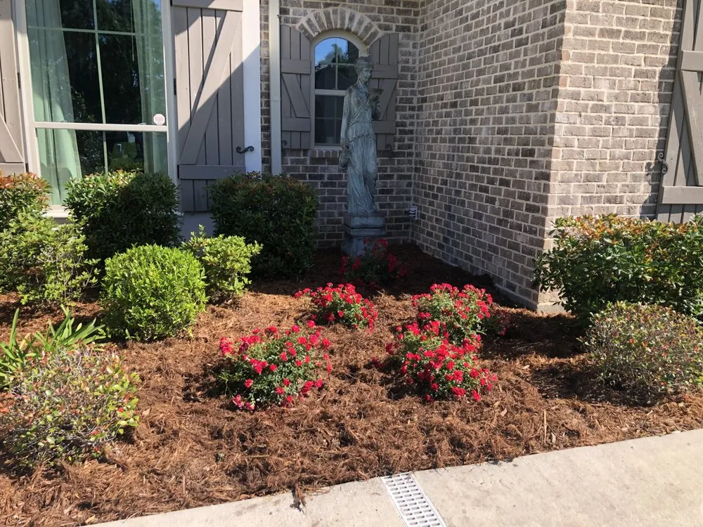 Professional landscaping services for beautiful yards in Lacombe, LA by The Green Team