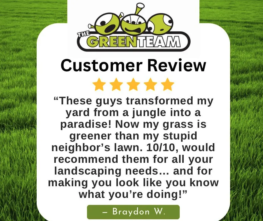 Reliable lawn care service for beautiful yards in Roanoke, VA by The Green Team