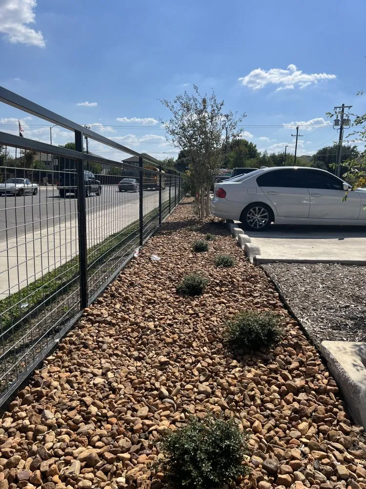 Custom garden landscaping with custom design across San Antonio, TX - The Green Team