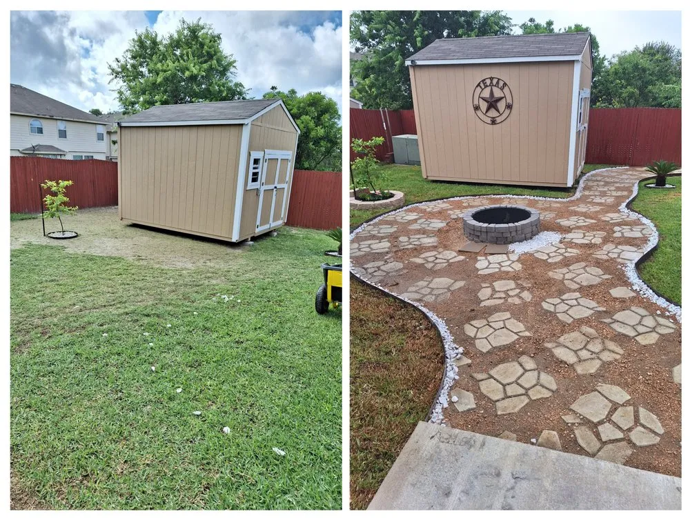 Affordable yard cleanup service in San Antonio, TX by The Green Team