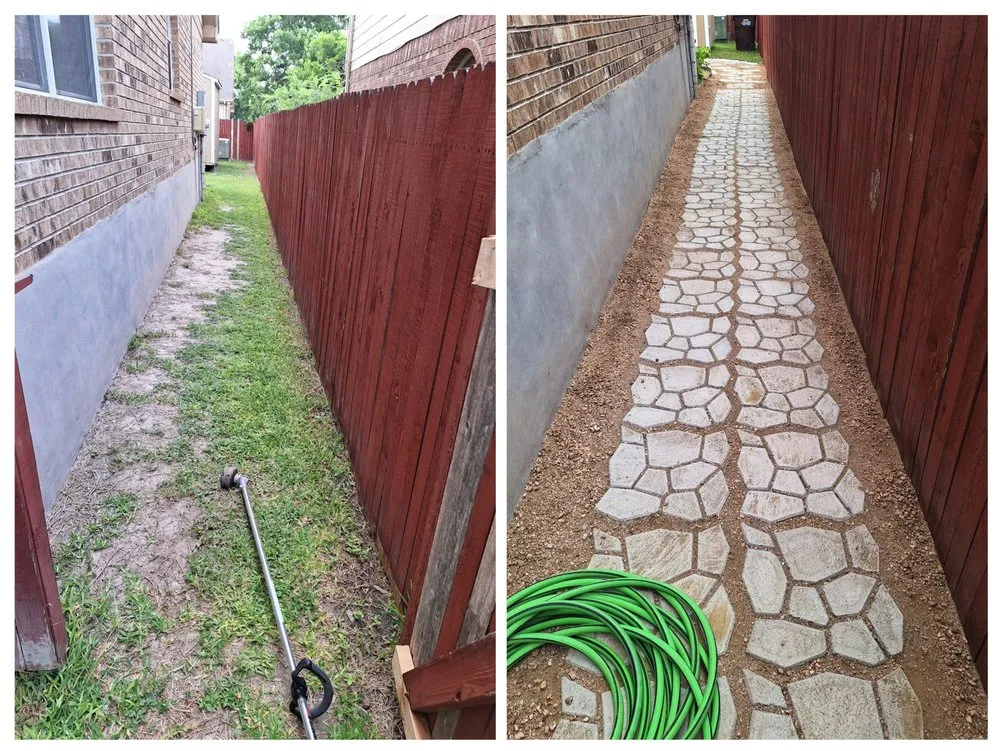 Custom landscape installation near you across San Antonio, TX - The Green Team