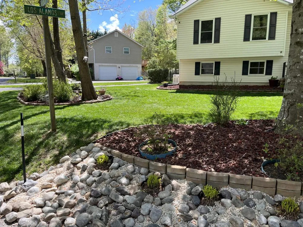 Top-rated garden landscaping with custom design in Lusby, MD by The Greener Touch