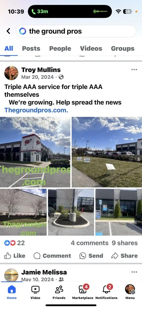 Affordable residential landscaping for year-round maintenance in White Marsh, MD by The Ground