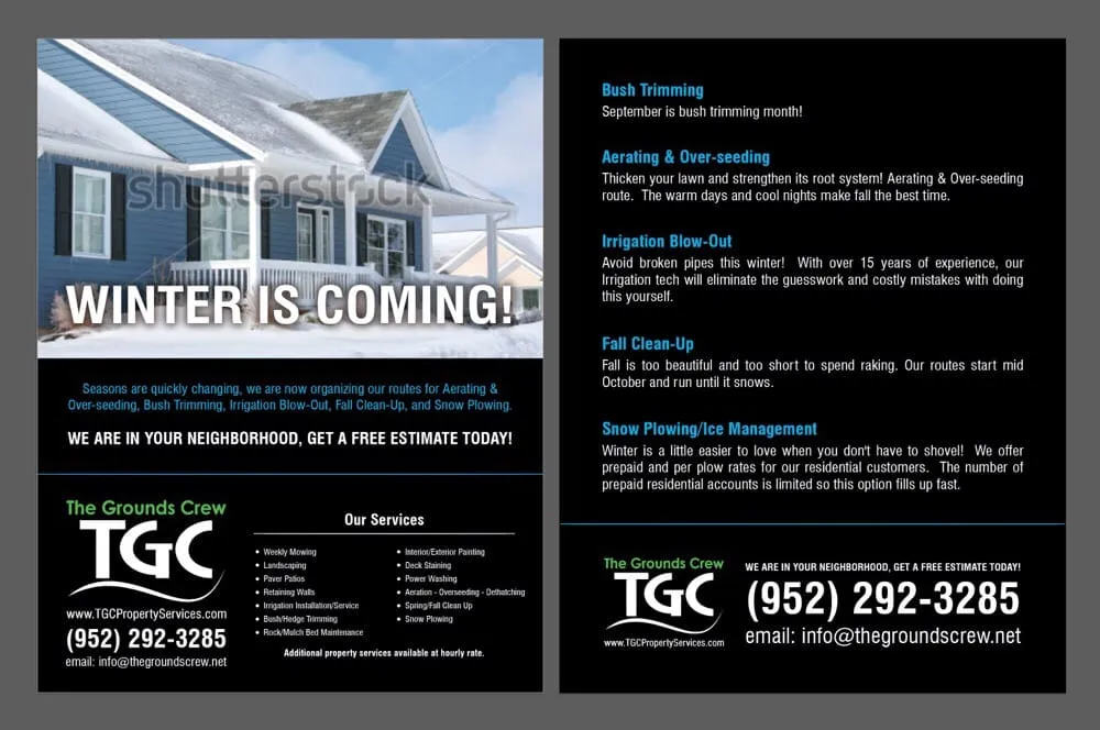 Custom lawn care service in Burnsville, MN by The Grounds Crew