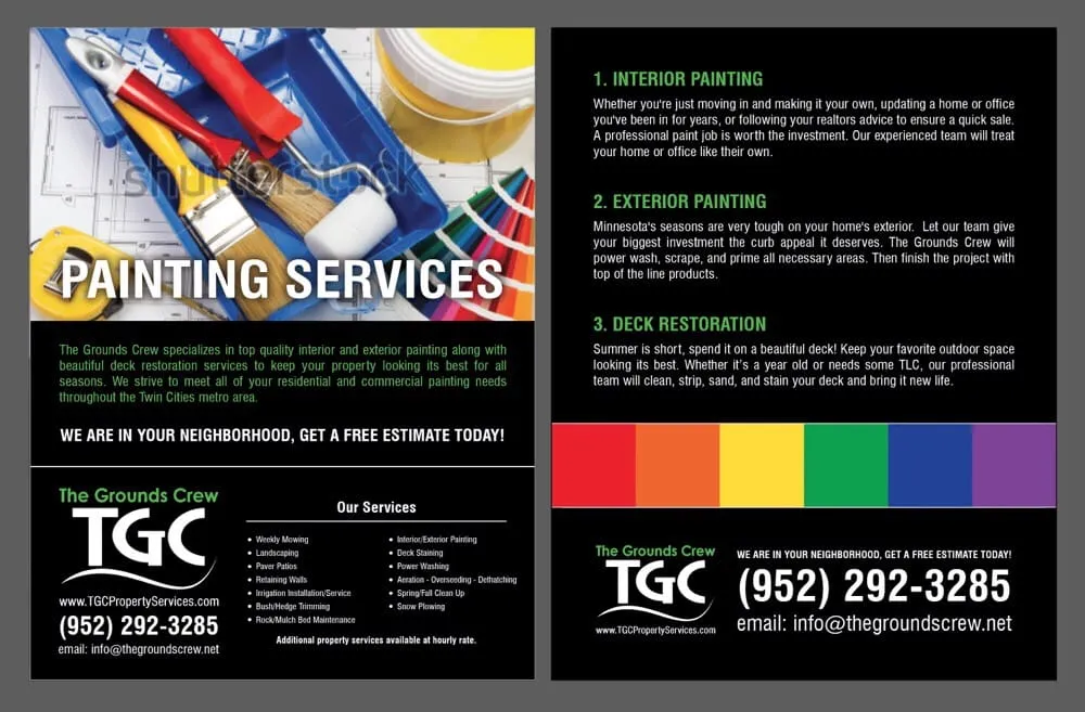 Professional yard cleanup service for year-round maintenance across Burnsville, MN - The Grounds Crew