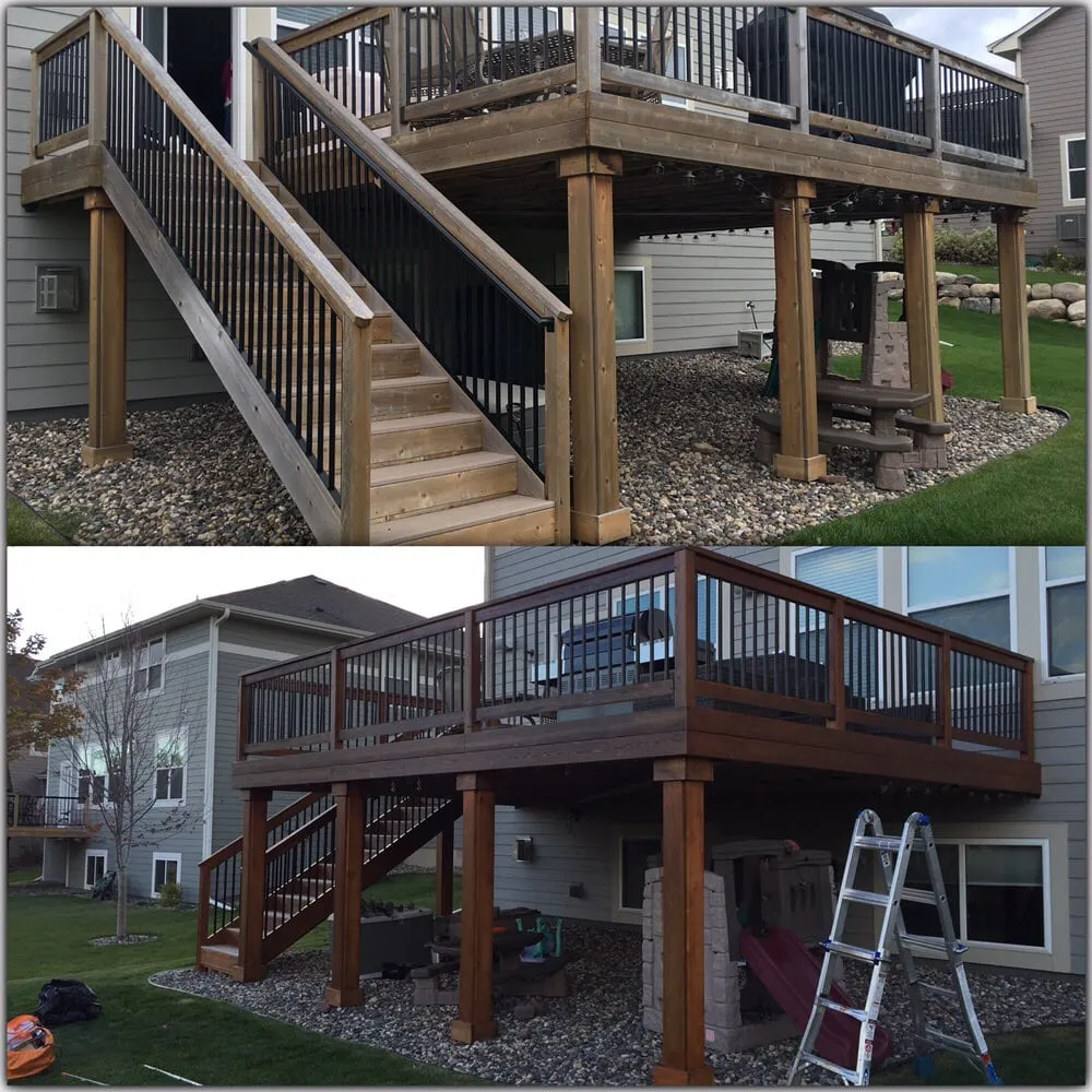 Professional yard maintenance for beautiful yards in Burnsville, MN by The Grounds Crew