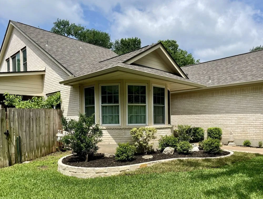 Affordable residential landscaping in Round Rock, TX by The Grounds Crew