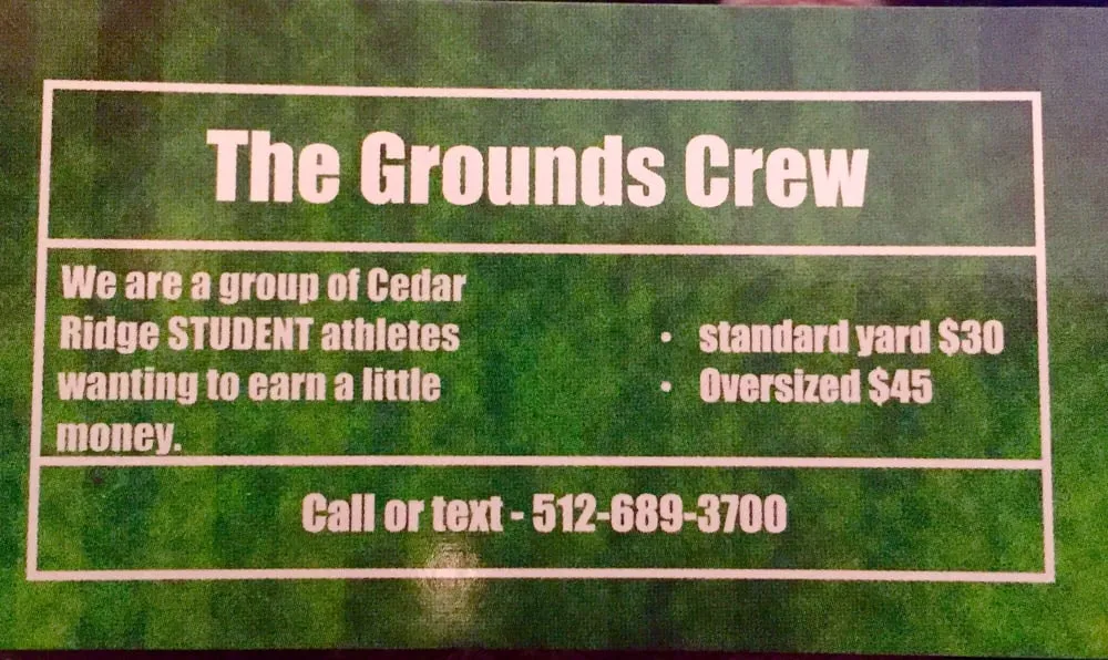 Affordable outdoor landscaping with custom design in Round Rock, TX by The Grounds Crew