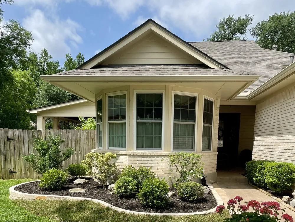 Custom landscape design in Round Rock, TX by The Grounds Crew